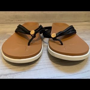 Black Vionic Flip Flop